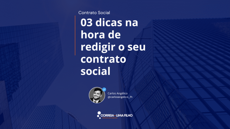 Contrato social e acordo de cotistas. Direito Empresarial.